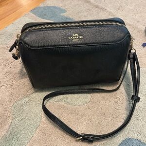 Coach Bennett Black Crossbody Leather Bag